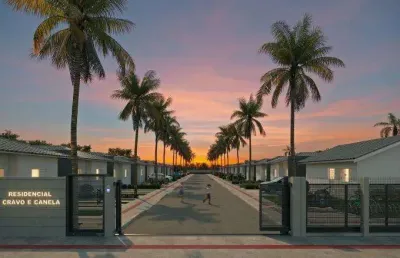 Casa em condomínio 2 quartos campo grande - ms - jardim tarumã