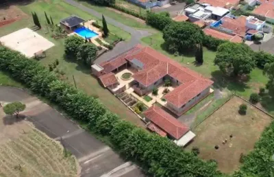 Chácara com 5 dormitórios à venda, 11597 m² por r$ 6.120.000,00 - centro - santa rita do passa quatro/sp