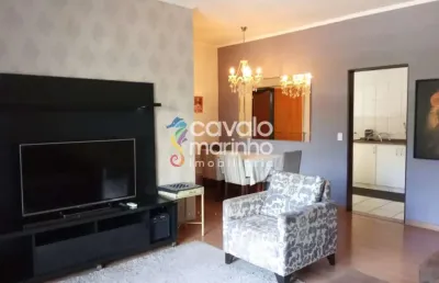 Apartamento mobiliado de 80m², com 3 quartos, para alugar na lagoinha, em ribeirão preto (sp).