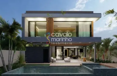Casa à venda com 4 quartos, piscina e 6 vagas, 450m² - alphaville 3.