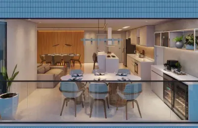 4 quartos, 132m² em boa viagem - conceito 1 por andar