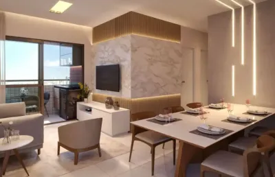 Apartamento de 61m² com 3 quartos à 400m da av. caxangá