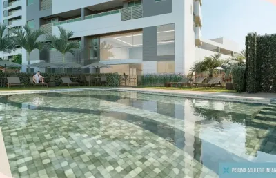 Apartamento de 2 quartos com uma suíte próximo a ufpe