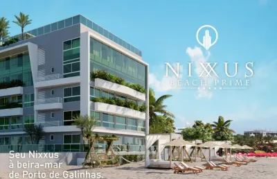 Apartamento beira mar de porto de galinhas com 2 quartos