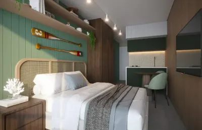 Apartamento com 1 quarto à venda na Avenida Portuaria, 1, Porto de Galinhas, Ipojuca