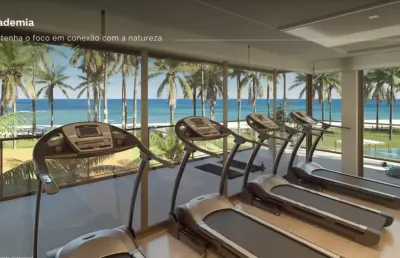 Apartamento 4 quartos beira mar na praia dos carneiros
