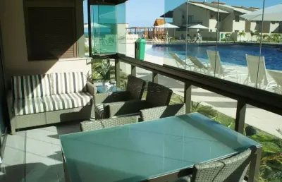 Apartamento - 2 quartos - beira mar - muro alto - ekoara residence
