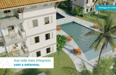 Apartamento, 03 quartos, 01 suíte, beira mar de muro alto
