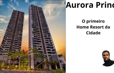 Aurora prince| nascente| 4 quartos |4 suítes 146m²| andar alto