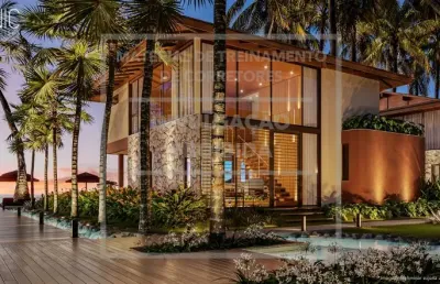 Casa beira mar - 4 suítes - japaratinga - condomínio fechado