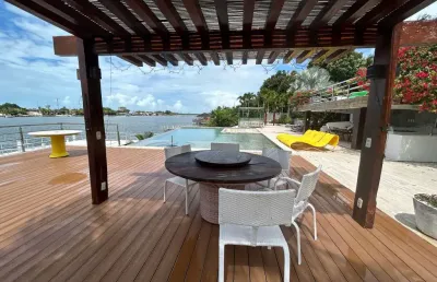 Casa beira rio | 10 suítes | porteira fechada | nova cruz