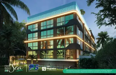 Apartamento - studio - beira mar - tamandaré - prime beach sea
