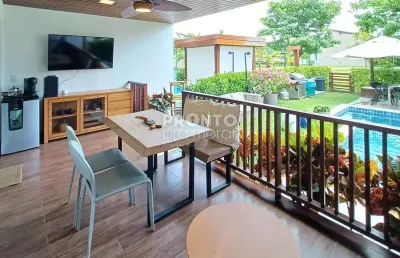 Excelente casa duplex localizada na praia dos carneiros  beira mar com piscina privativa