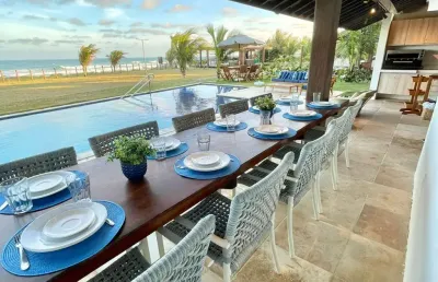 Bangalô - beira mar - cupe beach living - mobiliado