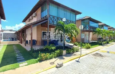 Excelente casa mobiliada duplex em condomínio localizado em carneiros com 106,66m².