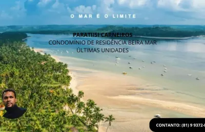 Casa em carneiros - 5 quartos - condomínio fechado - parattisi - cond. beira mar