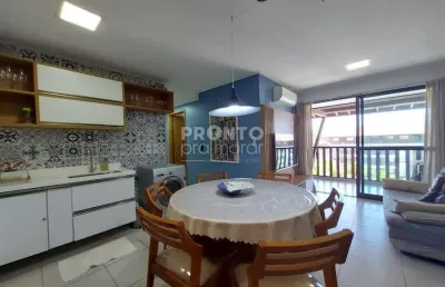 Apartamento 03 quartos, vista mar, beira mar do cupe, mobiliado