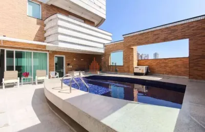 Cobertura duplex 421m² com 4 quartos, 3 suítes à venda no anália franco