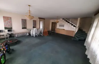 Sobrado residencial 665m² com 5 quartos, 4 suítes para locação no anália franco