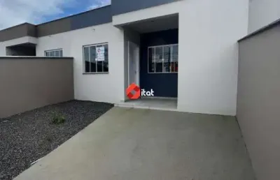 Casa geminada à venda, 3 quartos, 1 suíte, 1 vaga, três rios do norte - jaraguá do sul/sc