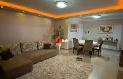 Apartamento semi mobiliado, com 1 suite + 2 dormitórios e demais dependências, próximo ao centro da cidade.