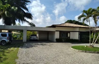 Casa com 4 quartos,  venda por r$ 3.000.000 ou aluguel por r$ 12.000/mês - portão - lauro de freitas/ba