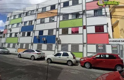Apartamento com 2 quartos, 32 m² - venda por r$ 145.000 ou aluguel por r$ 950/mês - ribeira - salvador/ba