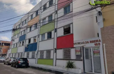 Apartamento com 2 quartos à venda, 30 m² por r$ 120.000 - ribeira - salvador/ba