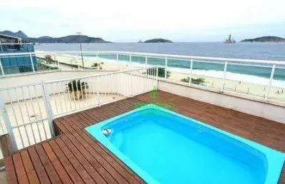 Apartamento com 4 dormitórios à venda, 141 m²  - piratininga - niterói/rj