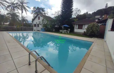 Casa, 318 m² - venda por r$ 3.000.000,00 ou aluguel por r$ 15.557,50/mês - bom retiro - teresópolis/rj