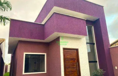 Casa com 3 quartos 2 suítes à venda, 88 m² por - jardim atlântico leste (itaipuaçu) - maricá/rj
