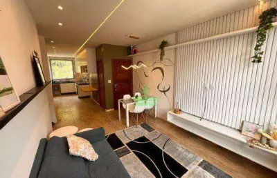 Apartamento com 3 dormitórios à venda, 60 m² - santa rosa - niterói/rj