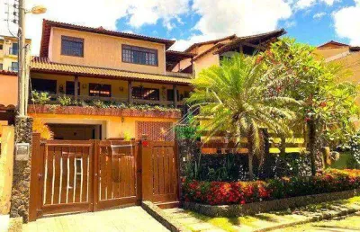 Casa com 4 dormitórios à venda, 392 m² - maravista - itaipu - niterói/rj