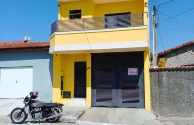 Casa para venda em cachoeira paulista, parque primavera, 2 dormitórios, 2 banheiros, 1 vaga