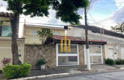 Sobrado com 3 dormitórios para alugar, 280 m² por r$ 7.680,00/mês - vila dom pedro ii - são paulo/sp