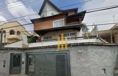 Sobrado com 5 dormitórios, 650 m² - venda por r$ 2.800.000,00 ou aluguel por r$ 16.300,00/mês - jardim são bento - são paulo/sp