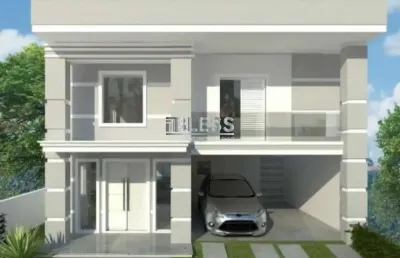 Casa à venda com estilo neoclássico no condomínio brisas da mata - jundiaí! em fase de construção, 3 suítes, área gourmet e 4 vagas