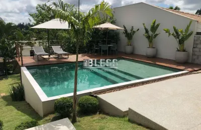 Casa térrea de alto padrão no condomínio terras de são carlos - caxambu - jundiaí! ca00086
