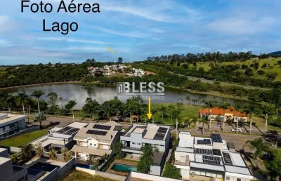 Casa cond. reserva da serra ? frente para lago ? r$4.300.000,00 5 suítes ? 8 vagas ? piscina - estilo industrial moderno. ca03106
