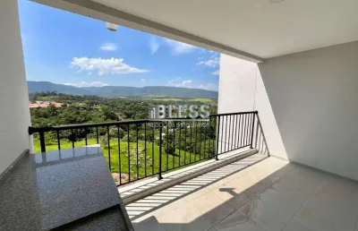 Apartamento à venda no contrapiso - condomínio la sierra - medeiros - jundiaí - vista livre - ap05177
