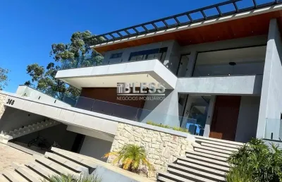 Casa à venda no condomínio de alto padrão terras da alvorada - medeiros - jundiaí - vista para a serra do japi - cc00437