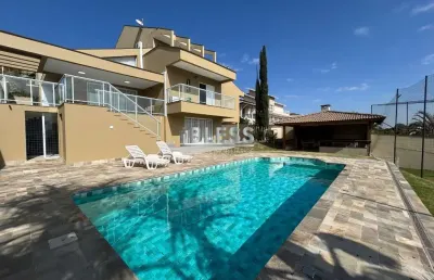 Casa à venda (porteira fechada) no condomínio de alto padrão quartier les residences - caxambú - jundiaí - cc00451