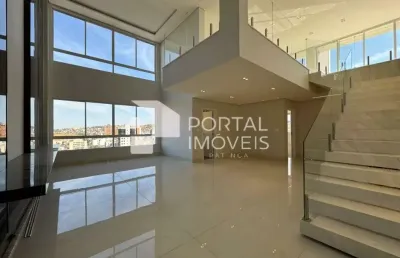 Cobertura duplex alto padrão para venda, 4 quartos, 3 suítes, 4 vagas, cidade nobre - ipatinga/mg - co566