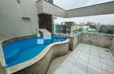 Cobertura para venda, 4 quartos, 2 suítes, 2 vagas, cidade nobre - ipatinga/mg - co664