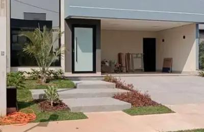 Casa térrea 3 suítes com piscina condomínio piemonte