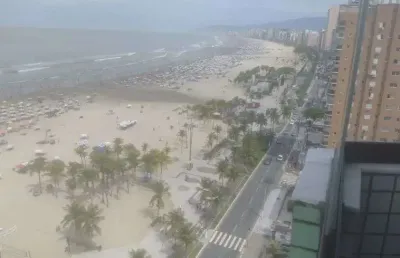 Apto frente mar à venda no boqueirão - praia grande - sp