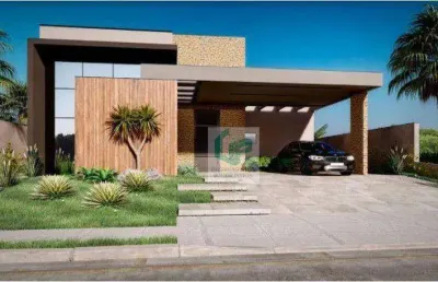 Casa com 3 dormitórios à venda, 251 m² por r$ 2.350.000,00 - alphaville nova esplanada iii - votorantim/sp