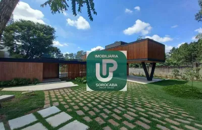 Casa com 5 dormitórios à venda, 700 m² por r$ 9.260.000,00 - lago azul condomínio e golfe clube - araçoiaba da serra/sp