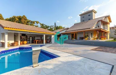 Sobrado com 4 dormitórios, 571 m² - venda por r$ 3.850.000,00 ou aluguel por r$ 27.020,00/mês - condomínio rancho dirce - sorocaba/sp