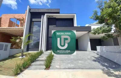 Casa com 3 dormitórios à venda, 200 m² por r$ 1.390.000,00 - condominio le france - sorocaba/sp